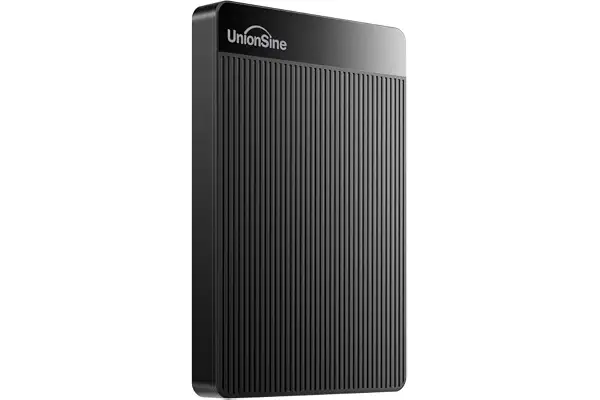 UnionSine Disco Duro Externo 500GB 2.5" USB3.0 Ultra Slim Portátil HDD | Almacenamiento para PC, Mac, MacBook, Chromebook, Xbox, PS4 (Color Negro)