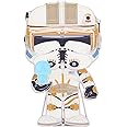 Funko Pop! Large Enamel Pin Star Wars: Commander Clone Cody Cody - Star Wars Enamel Pins - Cute Collectable Novelty Brooch - for Backpacks & Bags - Gift Idea - Official Merchandise
