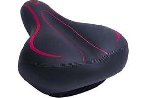 Ynport Crefreak Sillines de bicicleta súper cómodos, impermeables, suaves, transpirables, para bicicleta de carretera, bicicleta de montaña, bicicleta de ejercicio, bicicleta plegable