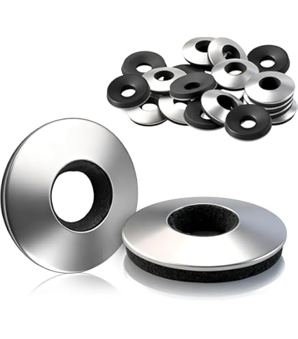 PD® sluitringen M5 met EPDM afdichting (6,8x16mm) | afdichtringen voor schroeven van roestvrij staal A2 V2A | afdichtringen voor loodgieterschroeven, boorschroeven & Eternit schroeven | 50 stuks