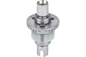 Niiyen RC Auto Differential, Differentialgetriebe Ersatzteile, Metallkugel Differential, RC Truck Upgrade Parts Alloy Differential Assembly für 9300-9304 1/18 Modellauto