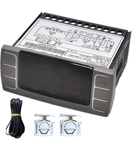 Thermostat Contrôleur Numérique Eliwell EWPlus 961 220V - Idéal Réfrigération Bancs Statiques Et Plug-in
