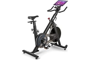KLAR FIT CAPITAL SPORTS Evo Race - Cyclette da Camera, Cyclette con Supporto App Kinomap, Cardio Indoor Bike, Massa Volanica 22 kg, Nero Opaco