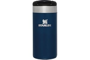 ‎STANLEY Stanley Aerolight Transit Thermobecher 0.35L - Hält 4 Stunden Heiß - Spülmaschinenfest - Kaffeebecher To Go Auslaufsicher - Kompatibel Mit Gängigen Pkw-Getränkehalterungen - Thermosflasche - Blue