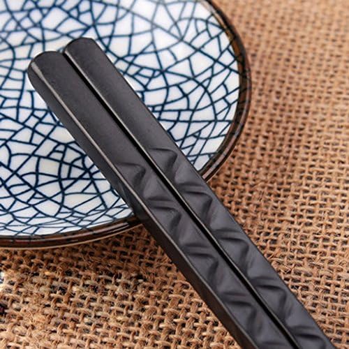 CLOTHES UK- Household Suit Japanese Chinese Chopsticks Antiskid Resistant High Temperature Alloy Chopsticks Without Mouldy And Rusty Hotel Sharp Chopsticks Suit