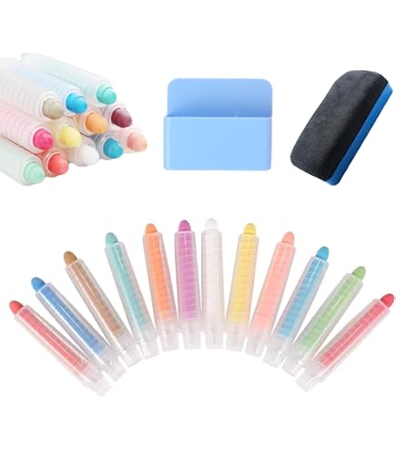 Operitacx 48pièces Craie Sans Poussière Soluble Eau Lot De Craies Colorées Couleurs Blanches Pour Enseignants Dessin Et Écriture Sur Ardoise Fournitures Scolaires Non Toxiques Operitacx 48pièces Craie Sans Poussière Soluble Eau Lot De Craies Colorées Couleurs Blanches Pour Enseignants Dessin Et Écriture Sur Ardoise Fournitures Scolaires Non Toxiques