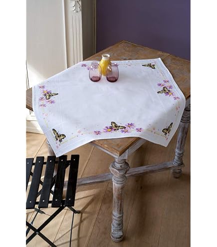VERVACO Kit Centrotavola Ricamo Prestampato PAESAGGIO INVERNALE Set Biancheria Da Tavola 40 X 100 Cm Fai Te Creativo Size Hobby Creativi Adulti Casa Decor Embroidery 2107286530