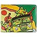 Price comparison product image Mirage Teenage Mutant Ninja Turtles Pizza Time Yellow ID & Card Bi-Fold Wallet