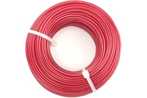 Generico konkoke - Filo per Decespugliatore Robusto e Durevole -Filo per Tagliabordi Decespugliatori, Filo Linee in Nylon per Tagliaerba- 【φ1,6mm-Burgundy/Rotondo】