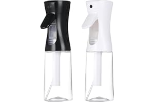 TOIONMM Butelka z rozpylaczem do włosów, 200 ml, butelka z rozpylaczem Ultra Fine Mist, pusta butelka z rozpylaczem wody, butelka z rozpylaczem do włosów, szczelna, do stylizacji włosów, czyszczenia roślin, 2