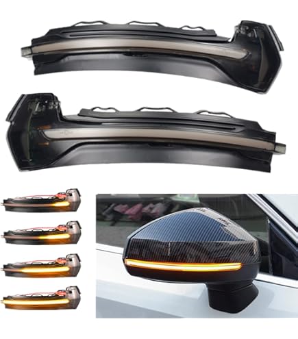 Indicatori Direzione Dinamici LED Per Audi A3/S3/RS3 8V 2013-2020 - Nero Fumé - Foto 4