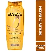 L'Oreal Paris Elseve Mucizevi Yağ Besleyici Bakım Şampuanı 400 ml