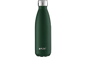 ‎FLSK FLSK Das Original Edelstahl Trinkflasche – Kohlensäure geeignet