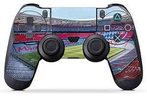 DeinDesign Skin kompatibel mit Sony Playstation 4 Controller Folie Sticker FC Bayern München FCB Stadion