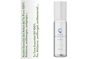 EDDA INNOVA PHARMA Aceite de Arbol de Té Roll on - Para Masaje - Para la Cara y Cuerpo - Tratamiento para El Acné, los Piojos y las enfermedades de la Piel- Roll on 15 ml