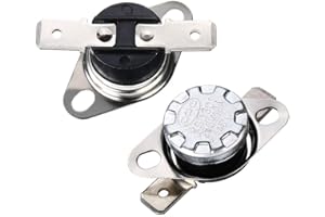SCONOSCIUTO 250V 10A KSD301 Normale Aperto 20-100° Termostato Controllo Termico Interruttore COD, 30, 1