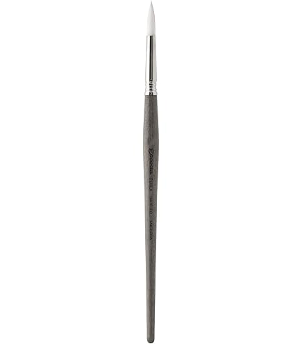 Raphael Pinceau Lavis Aquarelle Petit Gris Pur Série 803 No.1 0/3 - Lot De 2 Pinceaux