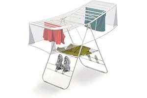 Leddy Living Funda para tendedero de exterior, impermeable y transpirable, de 280 x 150 cm, protección contra la lluvia, el sol, el polvo y el humo, cubierta transparente para tendedero