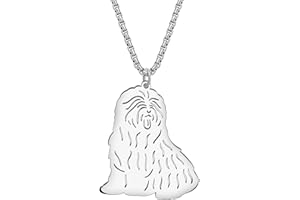 YAYAKO Edelstahl Golden Retriever Hund Halskette Kette Anhänger 18K Gold Halskette Hund Geschenke für Hundeliebhaber Frauen Mädchen