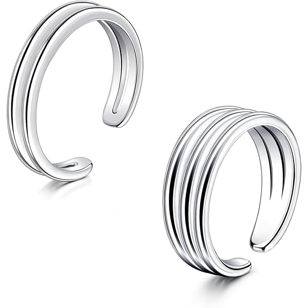 Cartier C de Cartier Ring aus 18 Karat Weißgold mit Emaille, 8 mm im