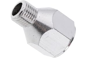 sharprepublic Connecteur D'adaptateur De Raccord De Tuyau D'aérographe Mâle 1/4 Po Bsp Femelle à 1/8 Po Bsp Mâle - TD-A4, 1/4 bsp Femelle à 1/8 bsp mâle