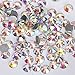 New Nail Art Rhinestone Ab White Crystal 1440pcs/bag Glue on Non Hotfix Flatback Rhinestone Decorations for Nails(SS12)