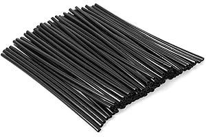 JIULAN Yctze Spoke Cover, 100% nuovo 72 pezzi universali motocross cerchioni pelli moto avvolge kit cerchioni avvolti raggi(Nero) per speichen sticks motorrad adesivi cerchi tricolore moto copri raggi moto g