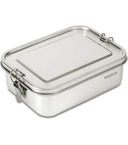 Densità Lunch Box BUDDY In Acciaio Inox 18/8 - 1260 Ml - Contenitore Per Pranzo Senza BPA, Lavabile In Lavastoviglie - 2