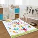 Produktbild Kinder Teppich Moda Öko Tex Zauberbaum creme bunte Farben verschiedene Größen 140x200 cm