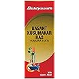 Baidyanath Basant Kusumakar Ras with Gold And Pearl (100 Tablets)| Help Urinary System, Boost Immunity and Help to Maintain Blood Sugar level (Pack of 1)