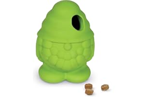 Brightkins Tough & Tumble Treat Dispenser Small Gnome, Treat Dispensing Dog Toy for Small Dogs, Interactive Dog Toys for Boredom, Stimulation Brain Game, Dog Presents, Birthday Dog Toy