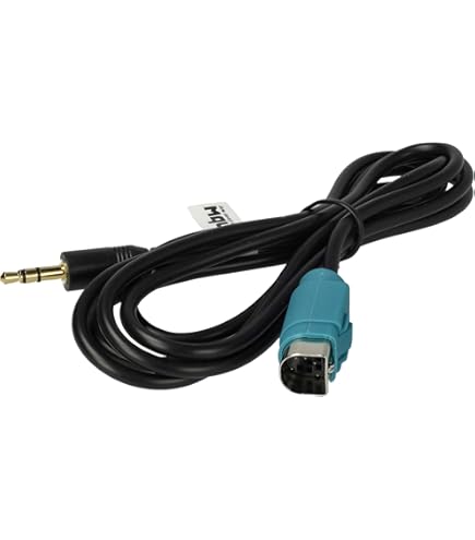Cavo AUX Alpine KCE-237B - Adattatore Audio Jack 3.5mm Per Autoradio Alpine, Collegamento Line In, 1 Metro - Foto 13