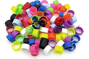 VOGELSBERGER WACHTELZUCHT Clipsringe 6mm / Aktuell nur in 2-3 Farben gemischt!!