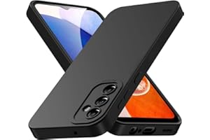 Tenphone Coque pour Samsung Galaxy A54, Coque Samsung A54 5G, Housse Etui de Protection en Silicone Souple Noir, Cover Antichoc avec Protege de Camera, Compatible avec Samsung A54 TPU (Noir)