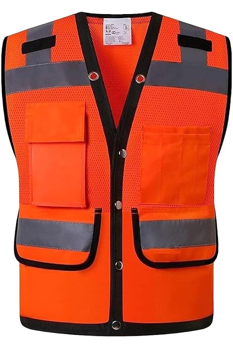 Gilet Da Corsa Con Porta Cellulare E Portabottiglie - Riflettente, Unisex, Per Running Notturno - Foto 2