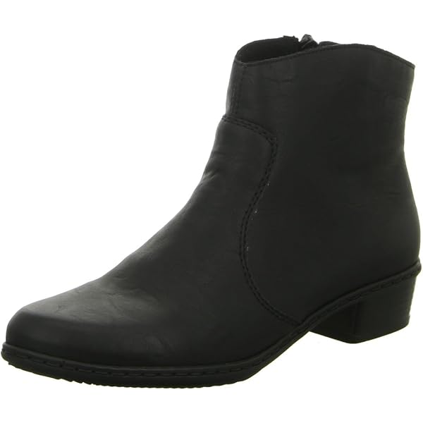 Bottine cuir RIEKER Y0764 Femme marron | Chaussures