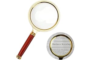 BSTHP Lente d'ingrandimento 10x palmare, lente d'ingrandimento per l'apprendimento, la lettura e la ricerca di guasti