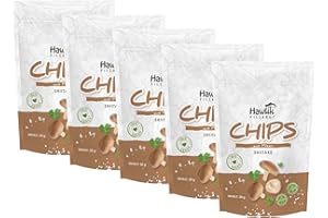 Hawlik Pilzbrut - Chips de setas - shiitake - 5 x 30g - mucha fibra - hierro, fósforo, zinc, calcio, potasio - más proteínas, menos grasas