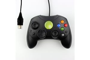 MCBAZEL Gam3Gear Wired Controller Gamepad for Original Classic XBox Gen.1 Black