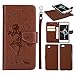 Price comparison product image iPhone 7 Wallet Case, Zxk Co iPhone 8 Magnetic Detachable PU Leather Wallet Case,2 in 1 Removable Protective Flip Case with Card Slot Cash Pocket and Wrist Strap for iPhone 7 iPhone 8,4.7" (Brown)