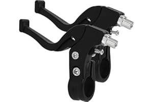 Fllyvly Palanca de Freno para Bicicleta Infantil, 1 Par, Fácil Instalación, Compatible con Manillares de 2 a 2,3 cm, para Seguridad Infantil, Color Negro-Accesorios de ciclismo deportes al aire libre