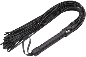 Ridträningspiska - Läderridpiska, hopppiska | Whip Flogger Crops Ridning Whip Kostymtillbehör med träningsverktyg i PU-läderhandtag