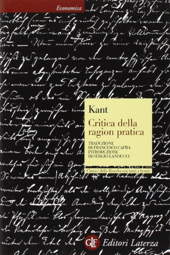 Critica della ragion pratica. Testo tedesco a fronte libro