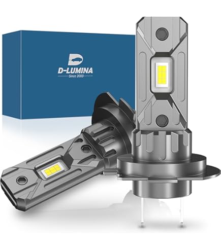 D-Lumina H1 LED Koplamp - 100W, 16000lm, 6500K, Canbus, Dim- En Grootlicht, Plug & Play, 2 Stuks