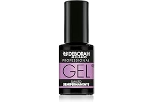 Deborah Milano Professional - Smalto Gel Semipermanente N.08 Lilla, Effetto Plumping a Lunga Durata, Dona Unghie Intense e Brillanti, 4.5 ml