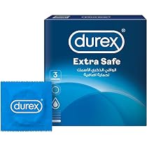 Durex Extra Safe Extra Lubed Condoms for Men - 3 Pieces : Buy ...
