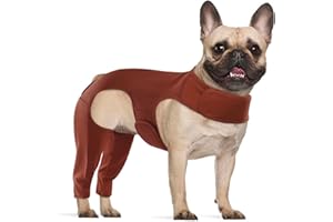 Hjyokuso Traje Recuperacion Perro, Recovery Sleeve Perro, Traje Recuperacion Quirurgica Perro, Body De Postoperatorio Perros, Alternativa Al Collar Isabelino Perro, Protector De Codo para Perros