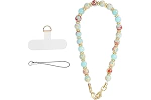 MORSUNBELA Cadena para teléfono móvil, colgante para teléfono móvil, correa para muñeca, correa para teléfono móvil, cadena universal para teléfono móvil