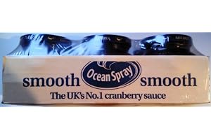 Ocean Spray slät tranbärsås - 6 x 250 g
