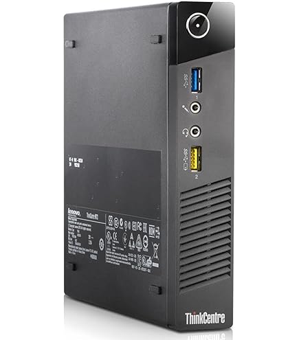 Lenovo Mini-PC Desktop-PC ThinkCentre M93p Tiny, Prozessor Core i7